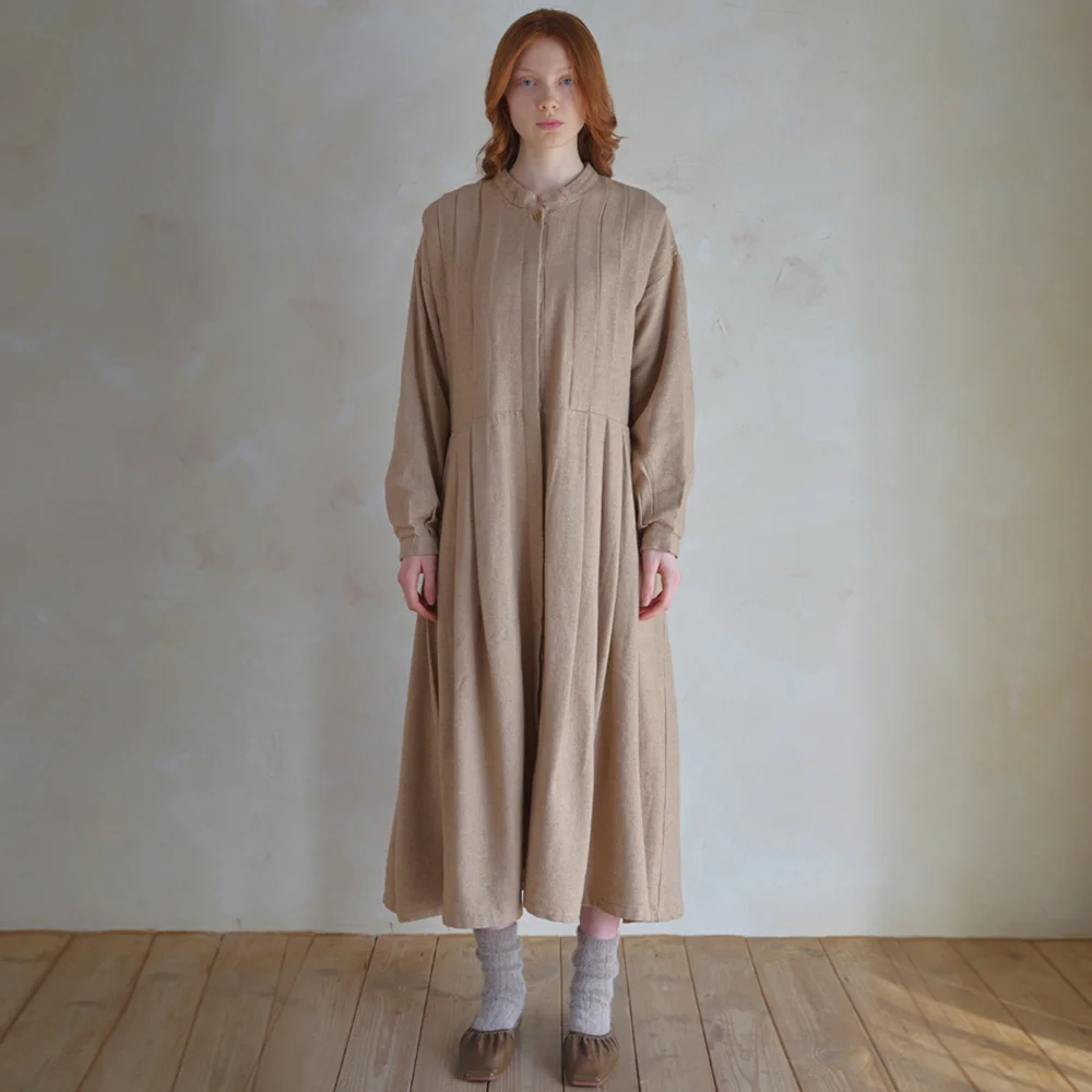 classic button dress