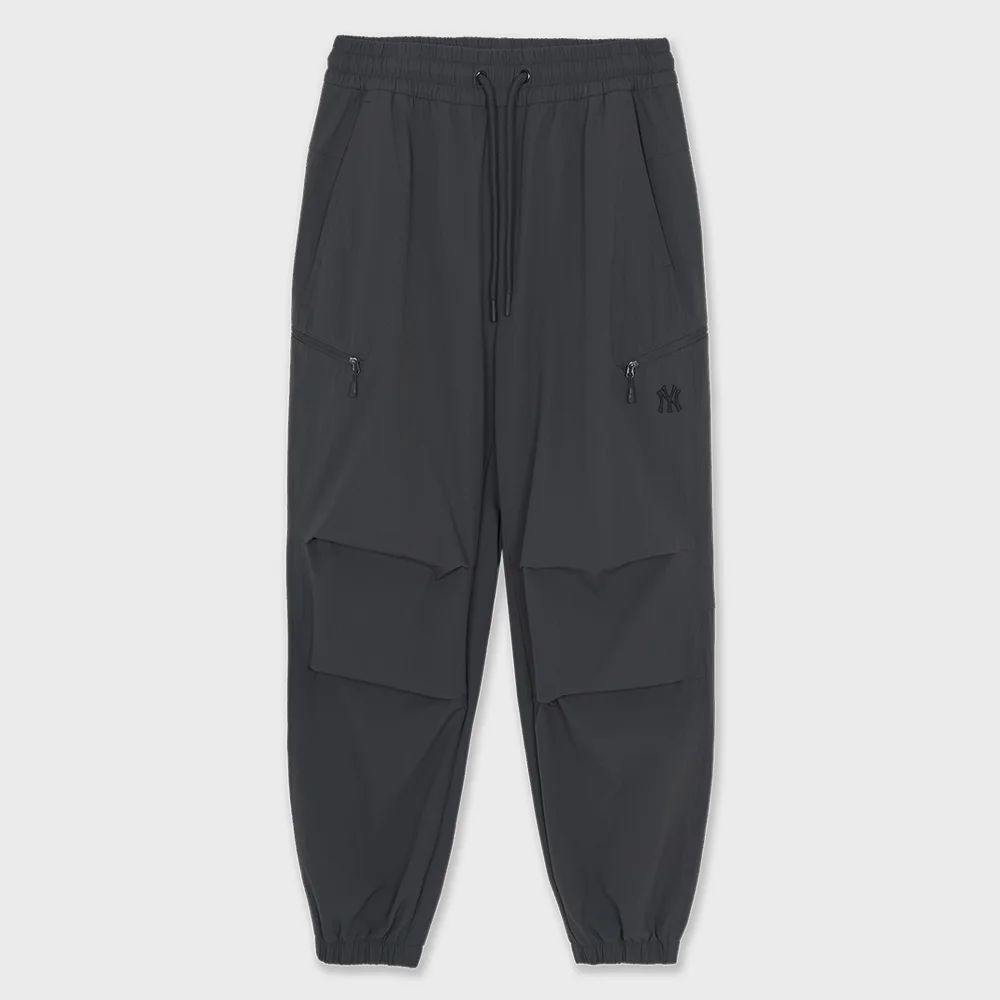 戶外機能風 工裝 寬鬆 束腳褲 NY (D.Charcoal Grey)