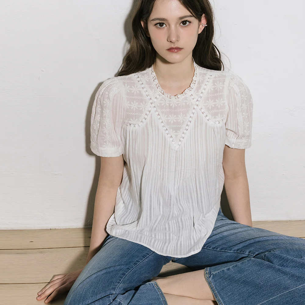 Letter Blouse
