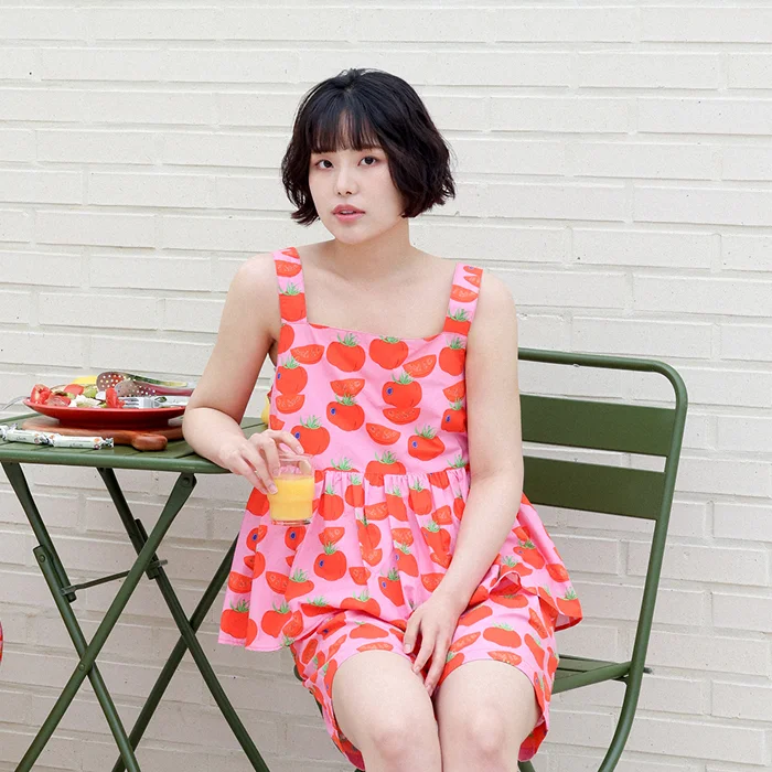 Charlotte Charlotte Jambier 藝術家, Tomato 睡衣 短褲