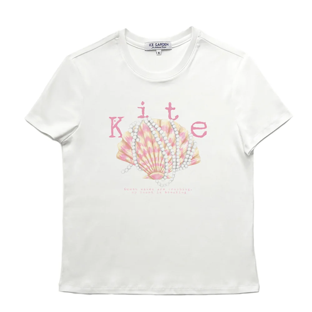 Seashell Print T-shirt