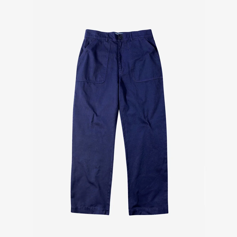 PASCAL- Gabardine work pant_Blue