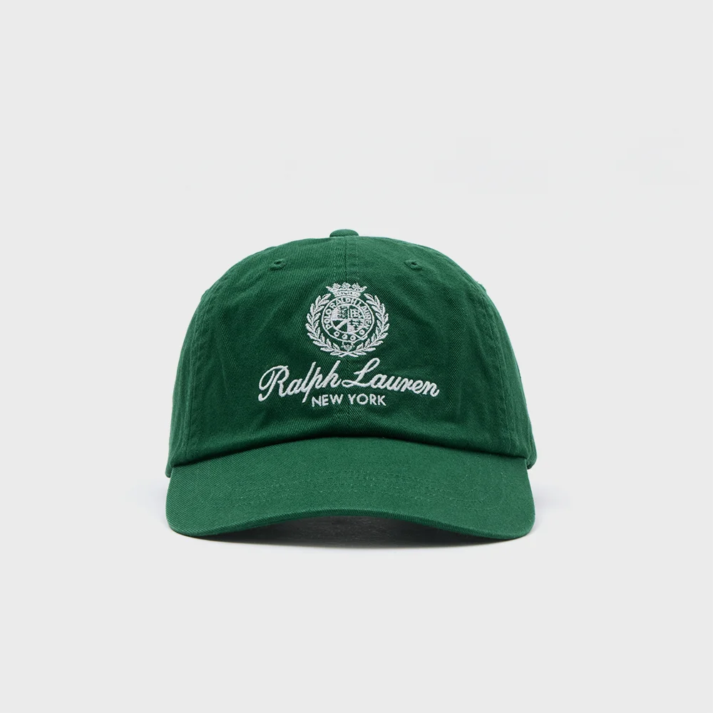 Crest 刺繡 斜紋 BOL 帽 (GREEN)