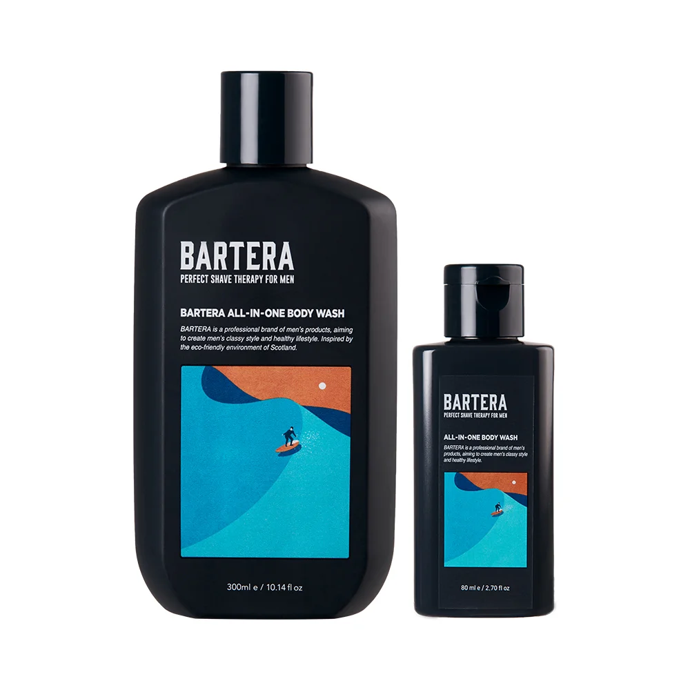 Bartera 全效合一沐浴露 套裝