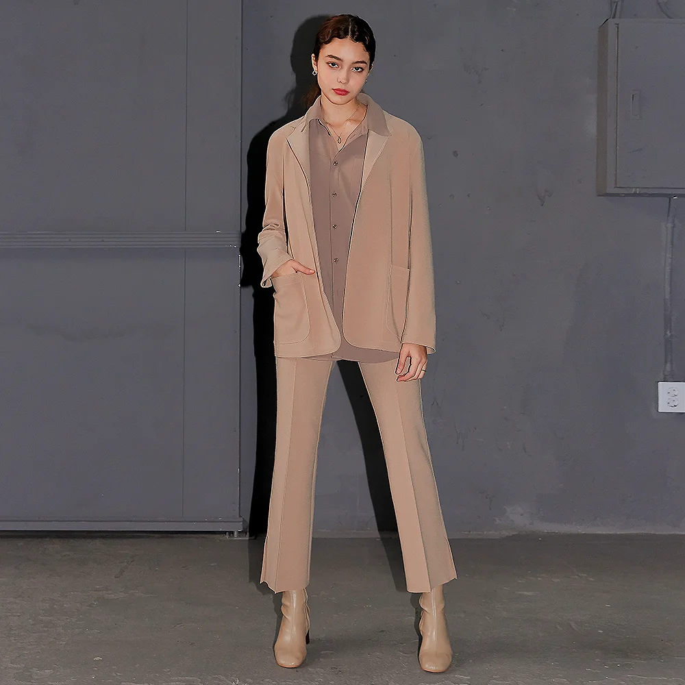 Cutting open Blazer Jacket