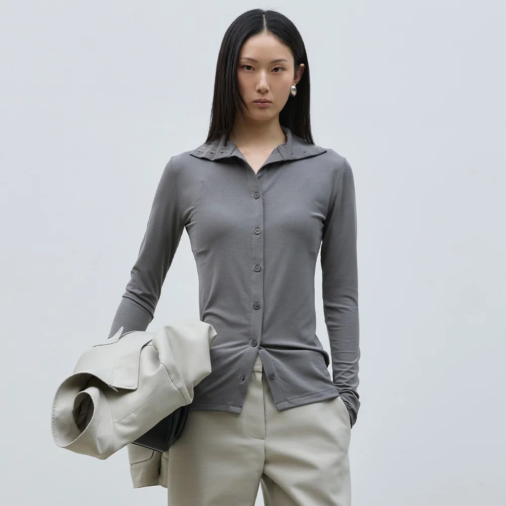 JEROME TURTLE-NECK CARDIGAN
