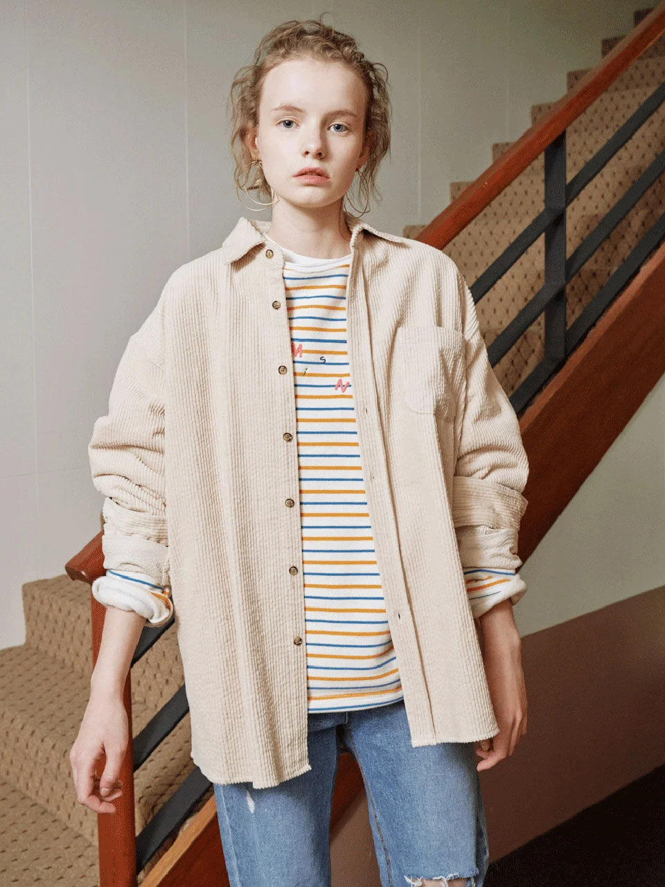 Corduroy shirts