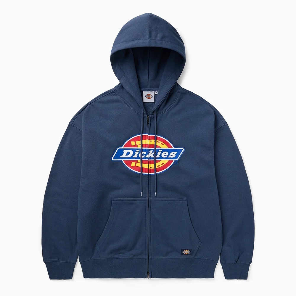 Tree 標誌 拉鏈 連帽衫 Navy