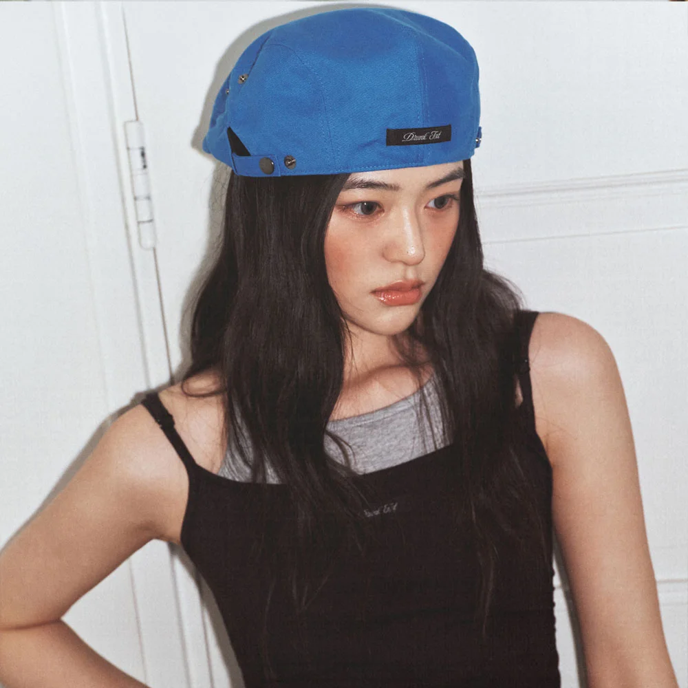 Newsboy Hunting Cap Blue