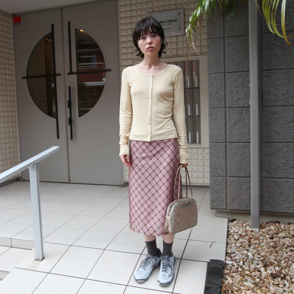 Maca Skirt_Dry Rose