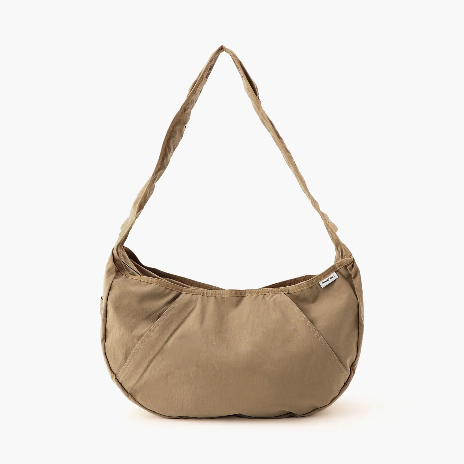 HOBO BAG WIDE_BEIGE