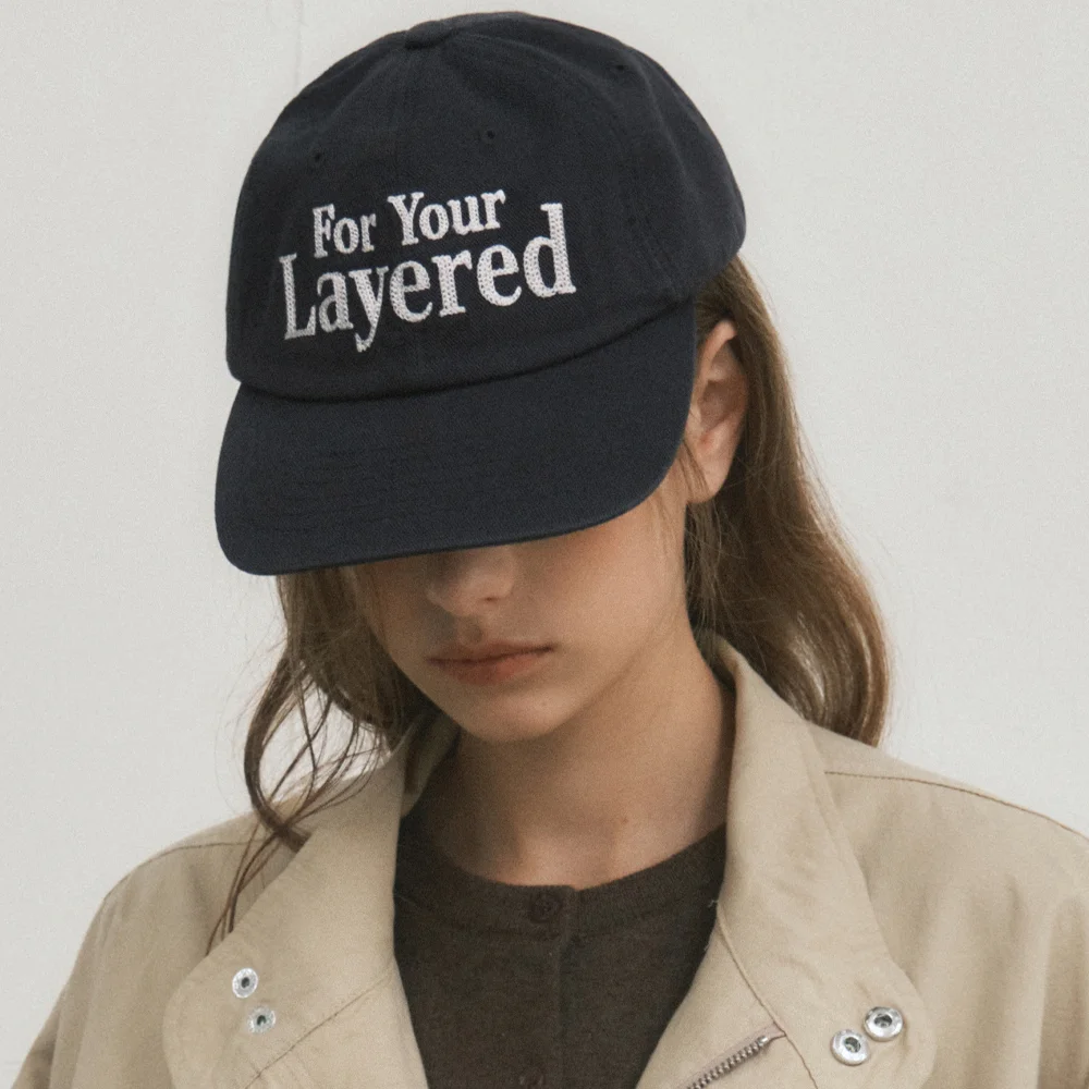 For Your Layered Day Cap_CHARCOAL(W25-ACC05)