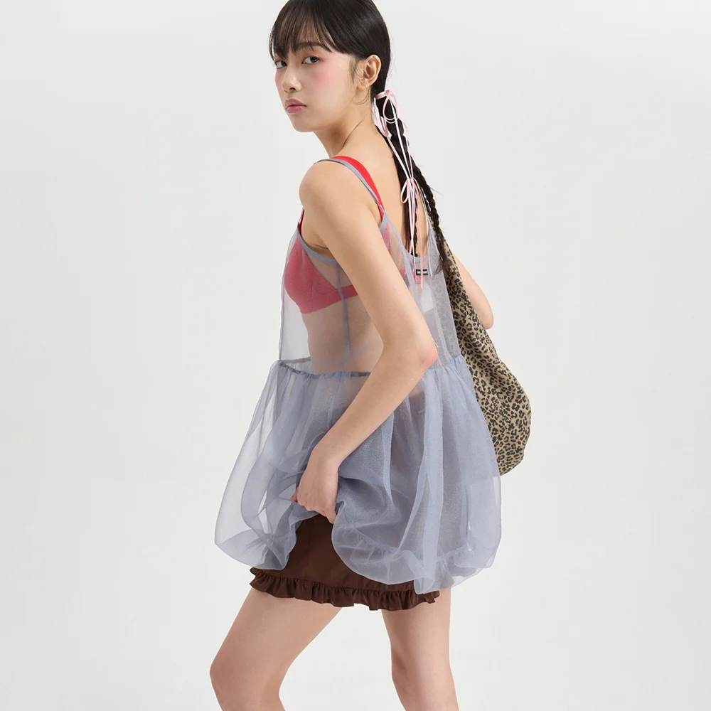 Chouetties by LUCKY CHOUETTE_Frill Shorts (brown)_LAPOX25430BRX