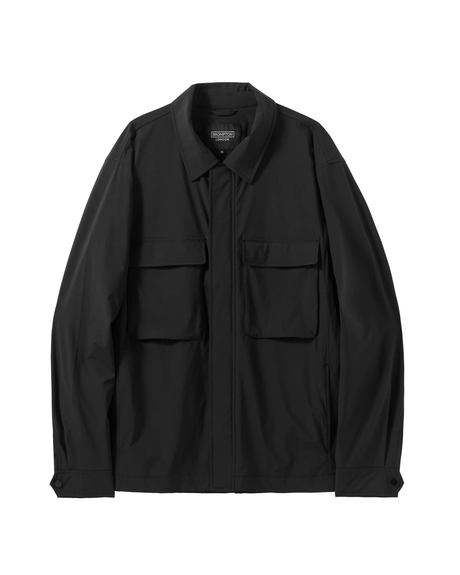 FIELD VENTI NYLON SHIRT - BLACK (P242MJK213)