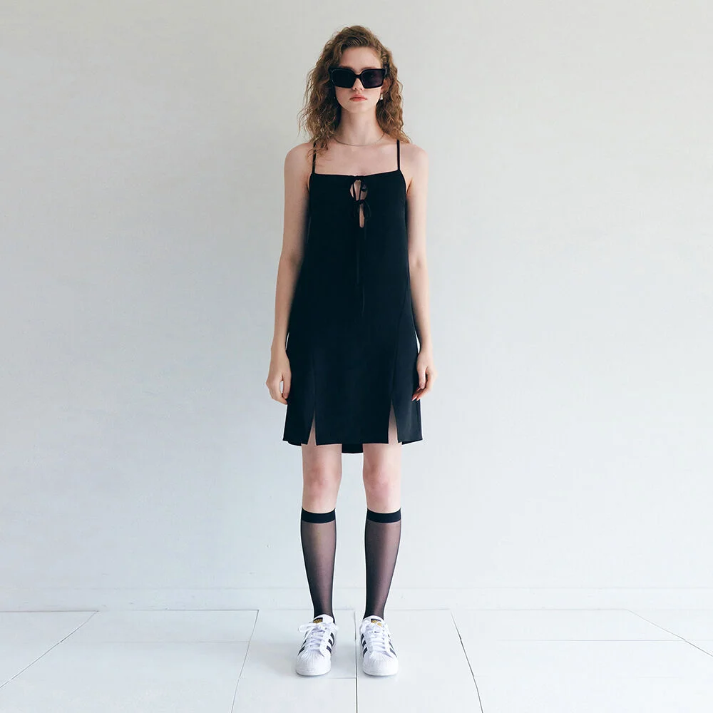 STRAP MINI DRESS