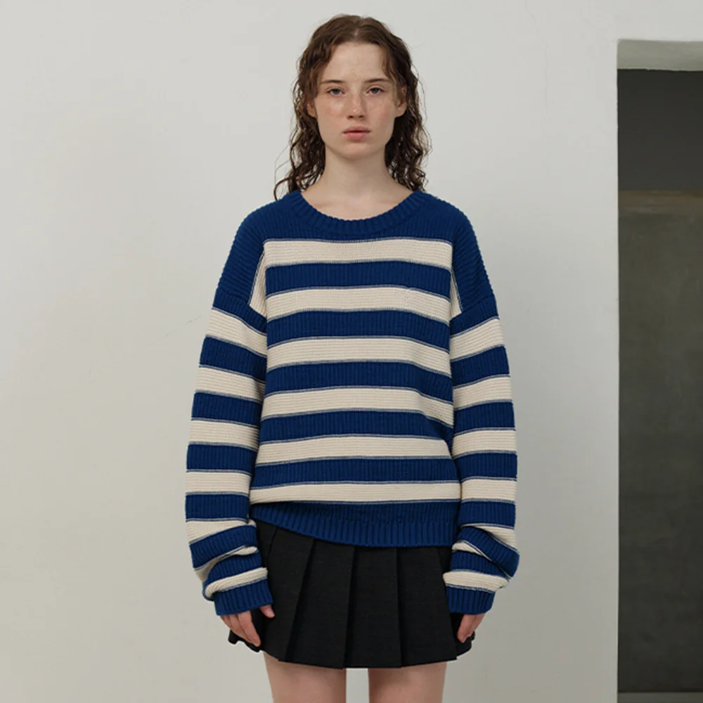 Colette Stripe Knit_Blue