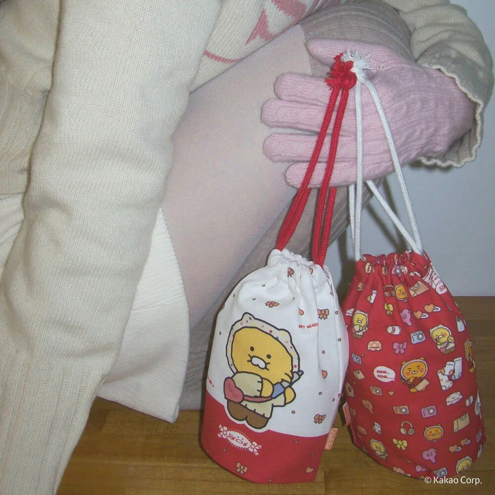 SinunXKAKAO FRIENDS Get Ready With Me Chunsik 化妝袋