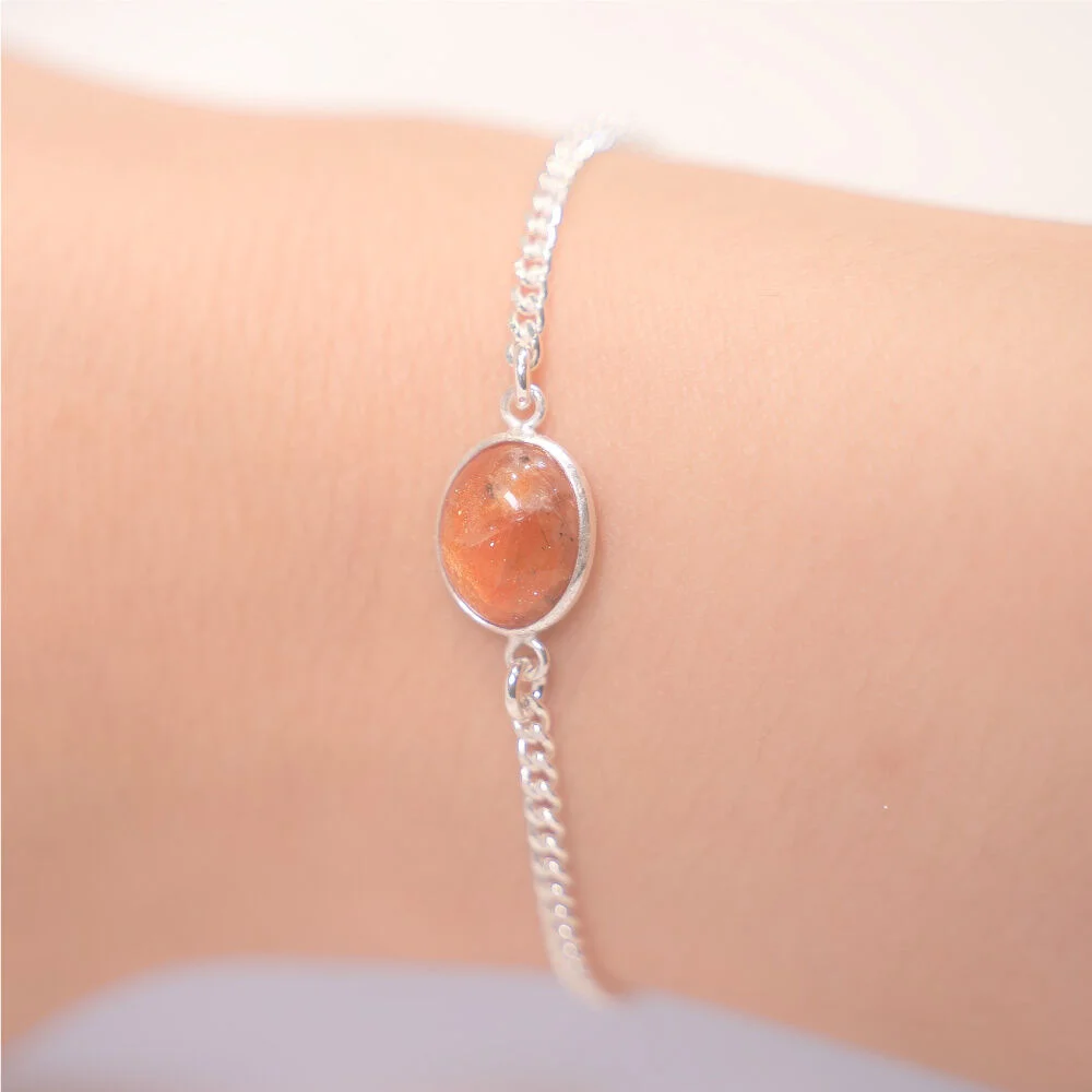 HR 176B_Sunstone Bracelet (Silver 925)