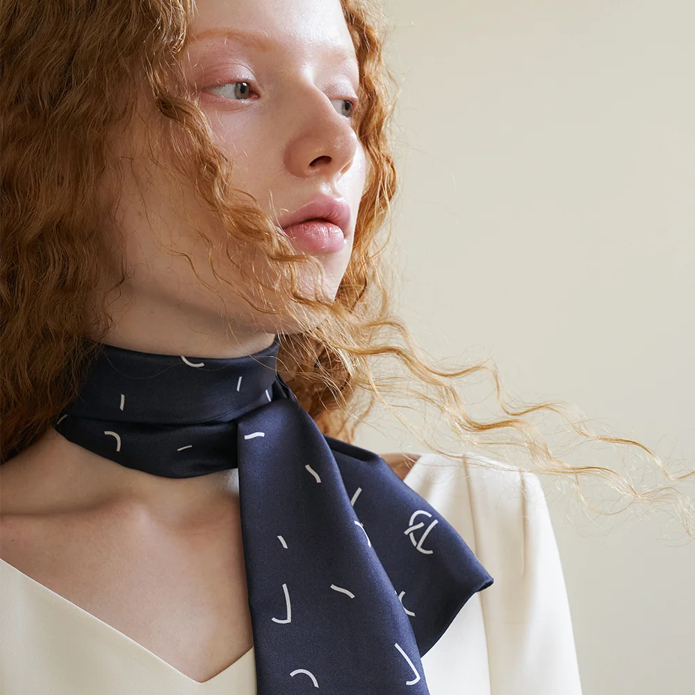 23ss Twilly Silk Scarf(5color)