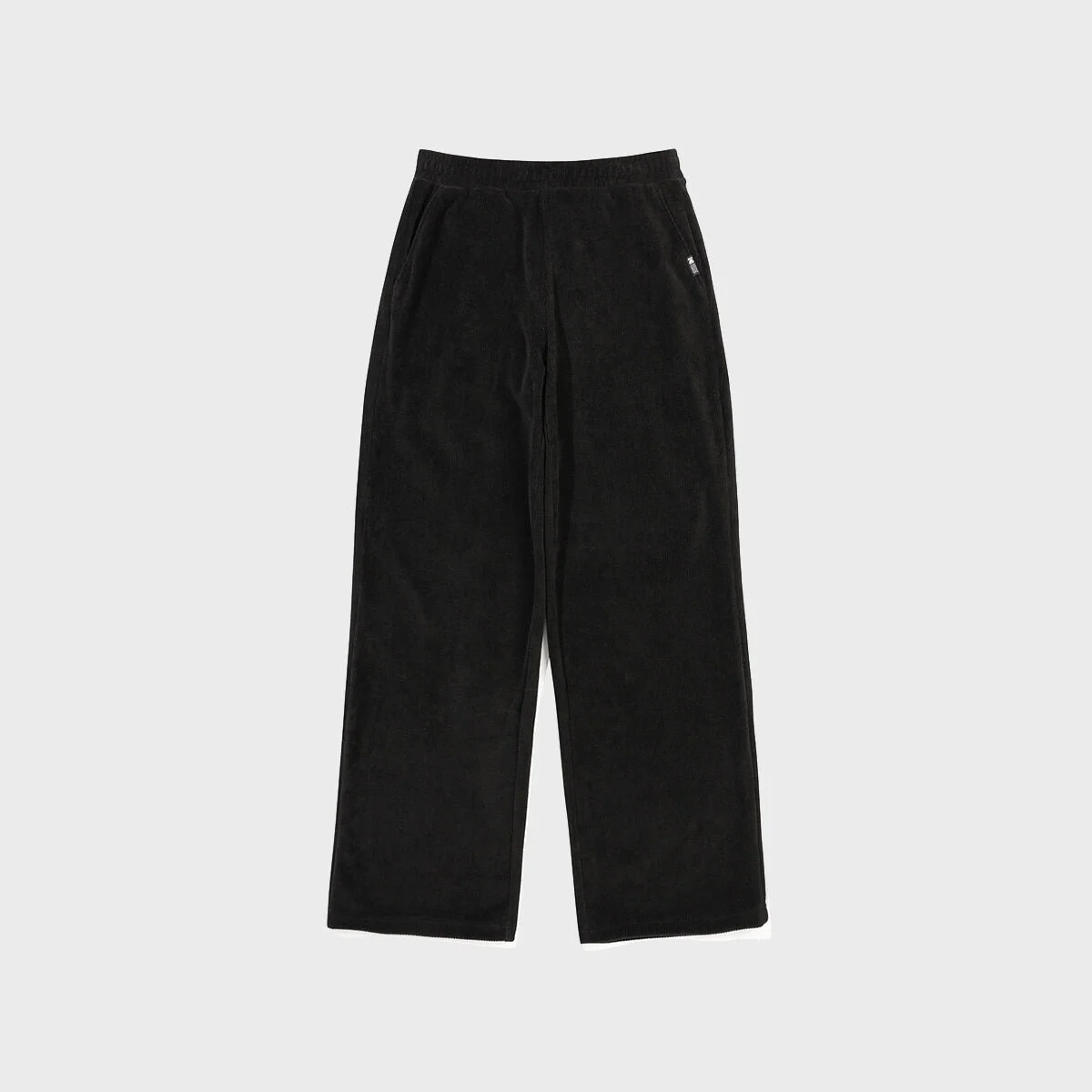 燈芯絨 直筒 褲子 BLACK