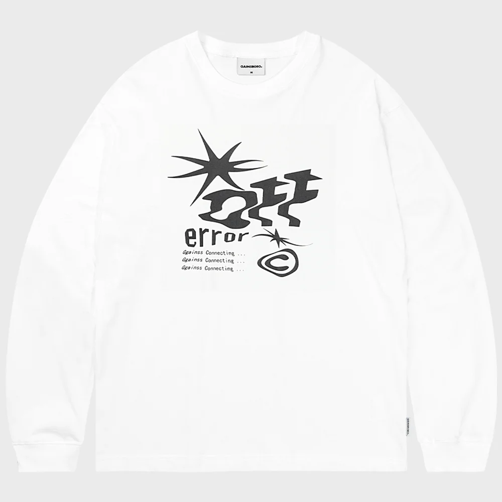 Off Error 長袖_白色