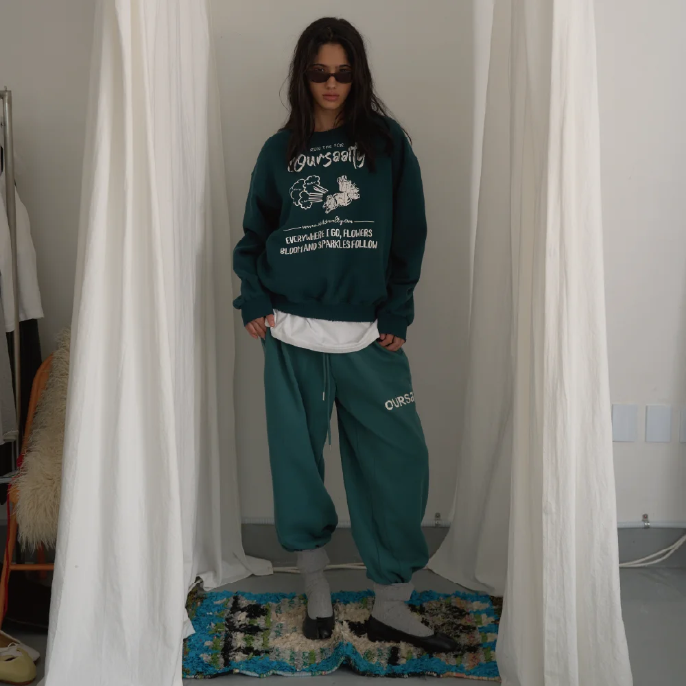 Fade Lounge Jogger Pants / Fade Green