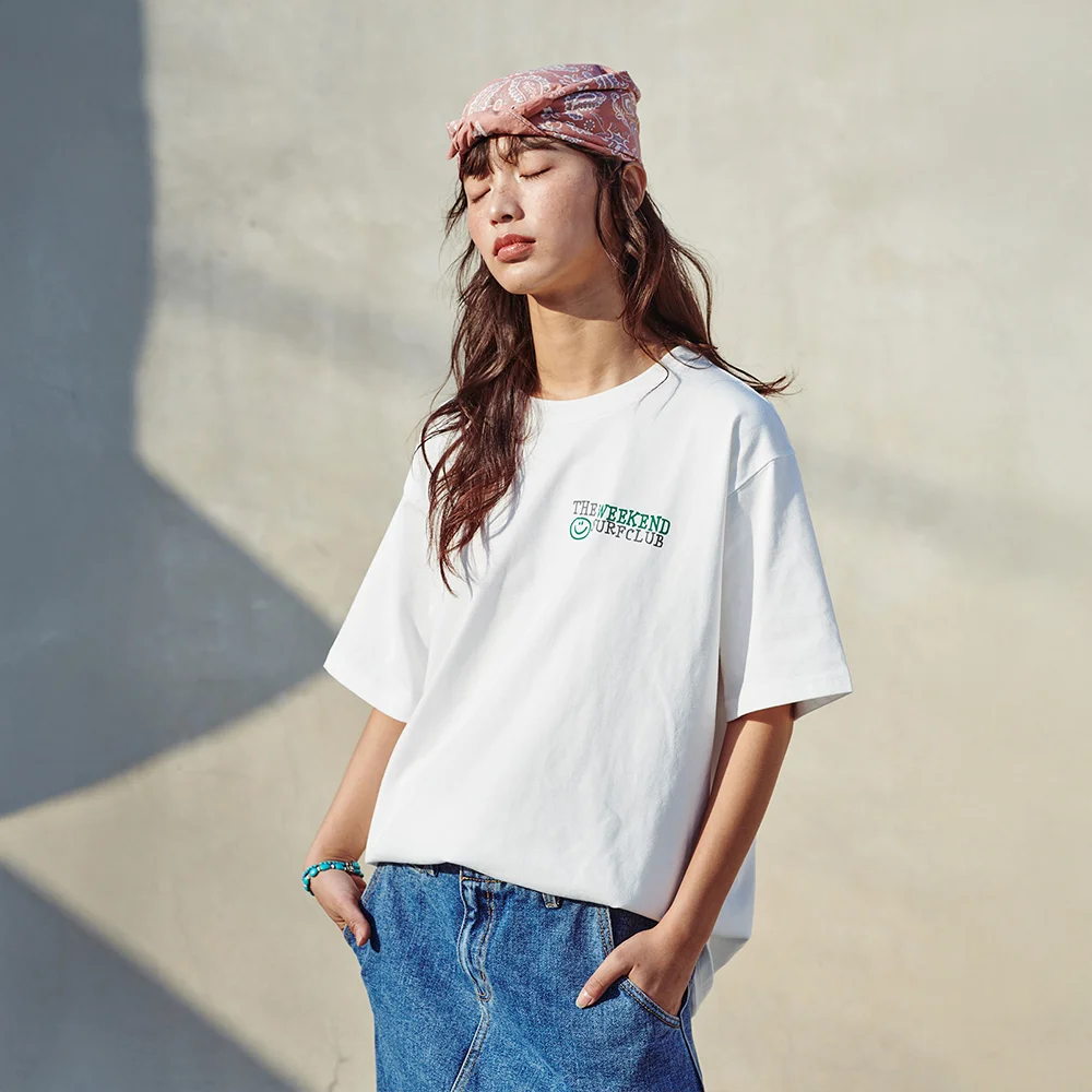 Aren Print T-Shirts White