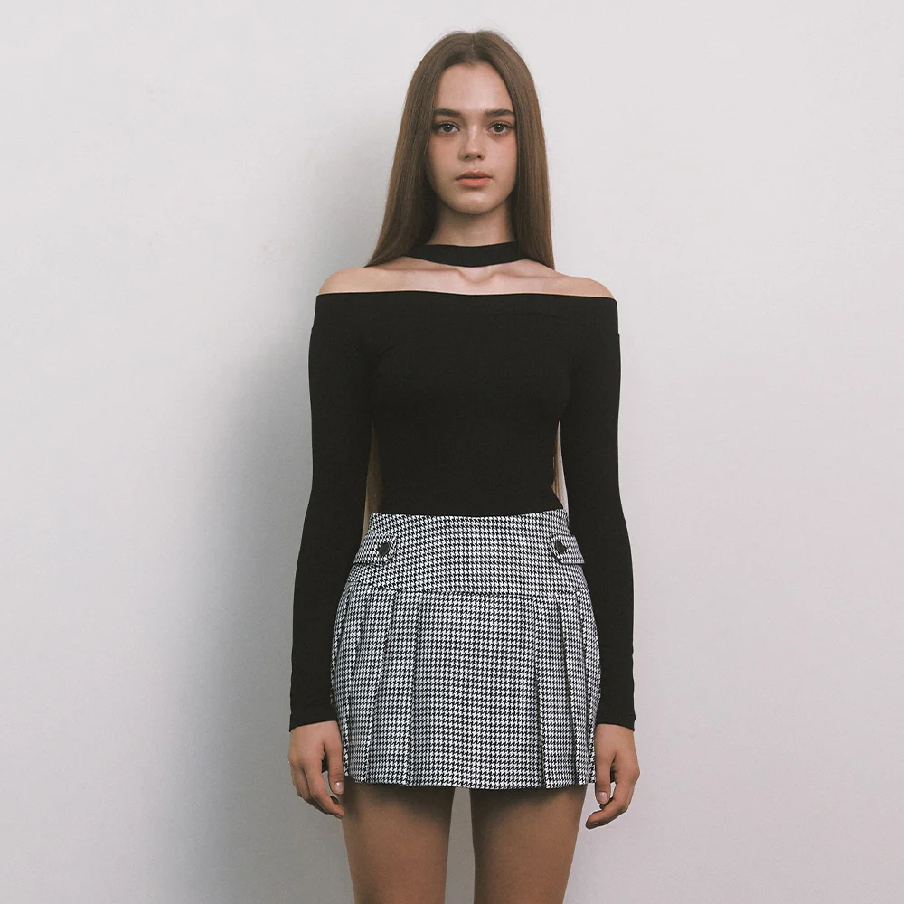 Off Shoulder Top Black