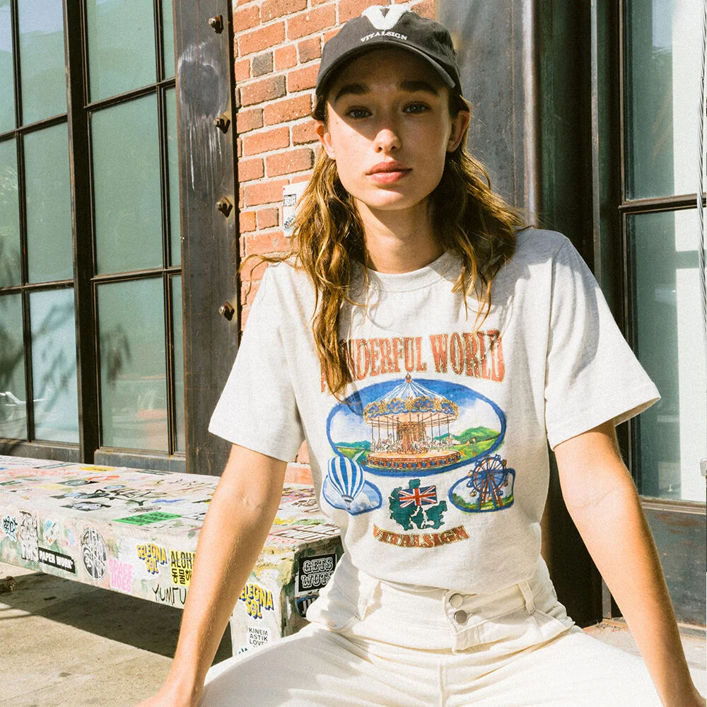 Wonderful World T-Shirt (2colors)