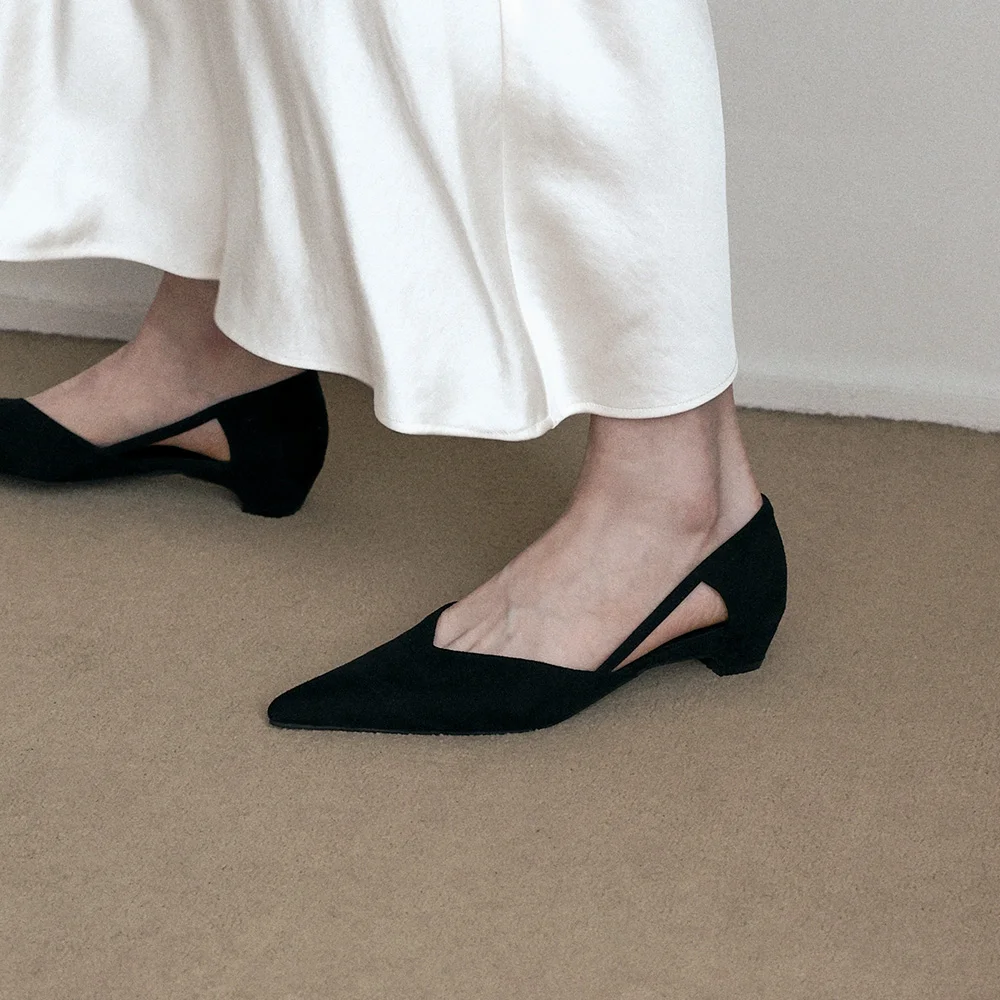 MARI Suede Flats (3color)