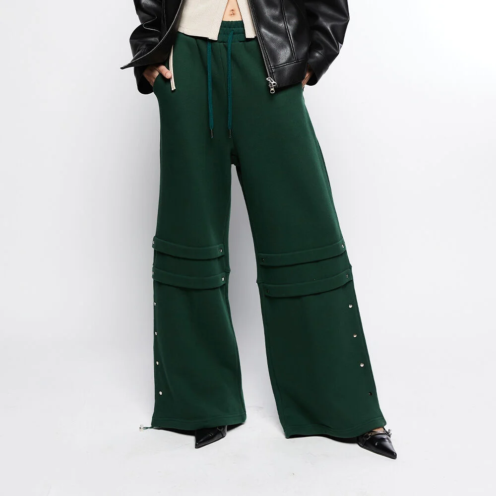 L7 LOGO SWEATPANTS(GREEN)