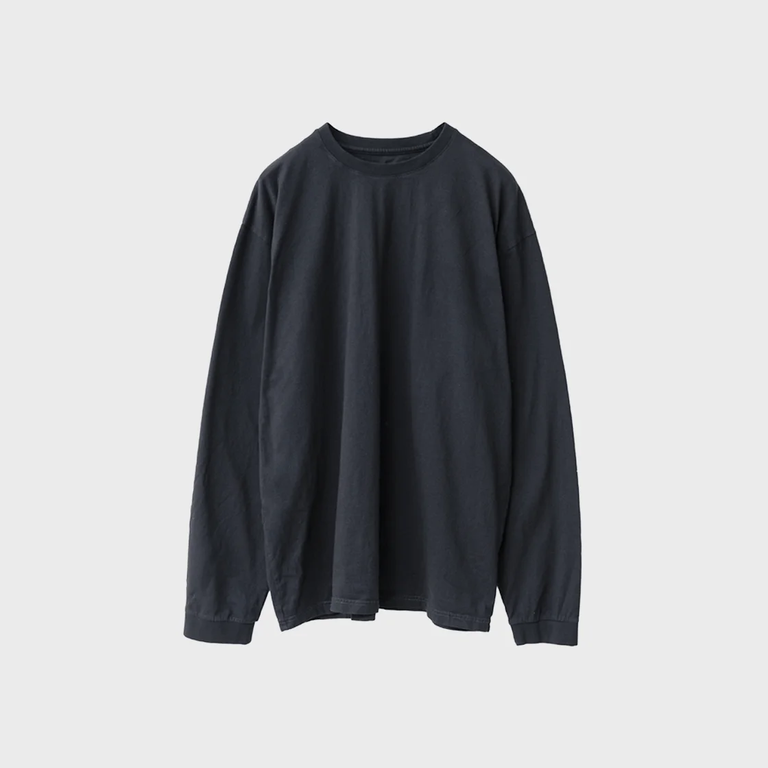 Washed Long Sleeve, Black