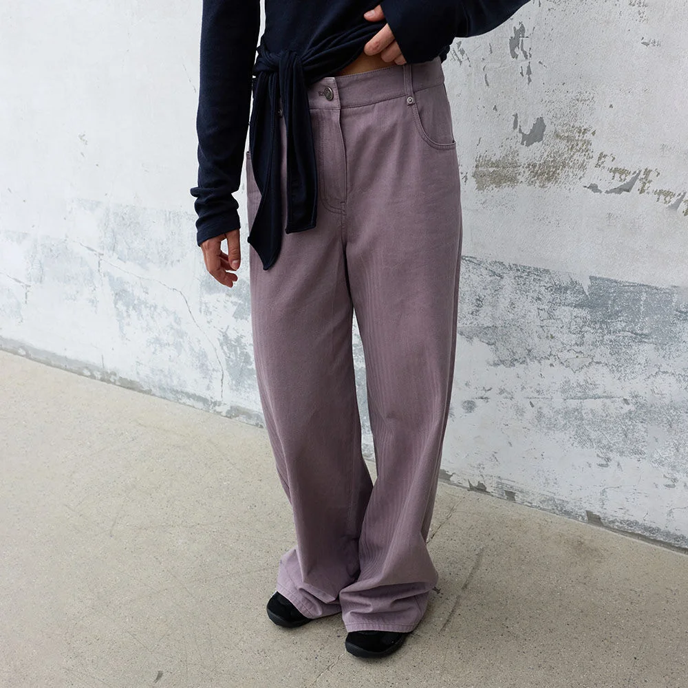 Cation Washed Cotton Pants VW6AL990_2color