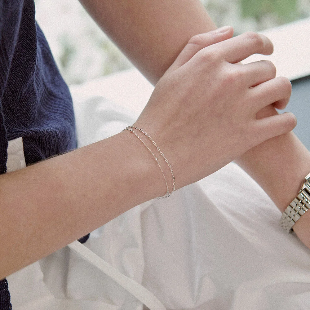 Double Chain Bracelet. BB1591