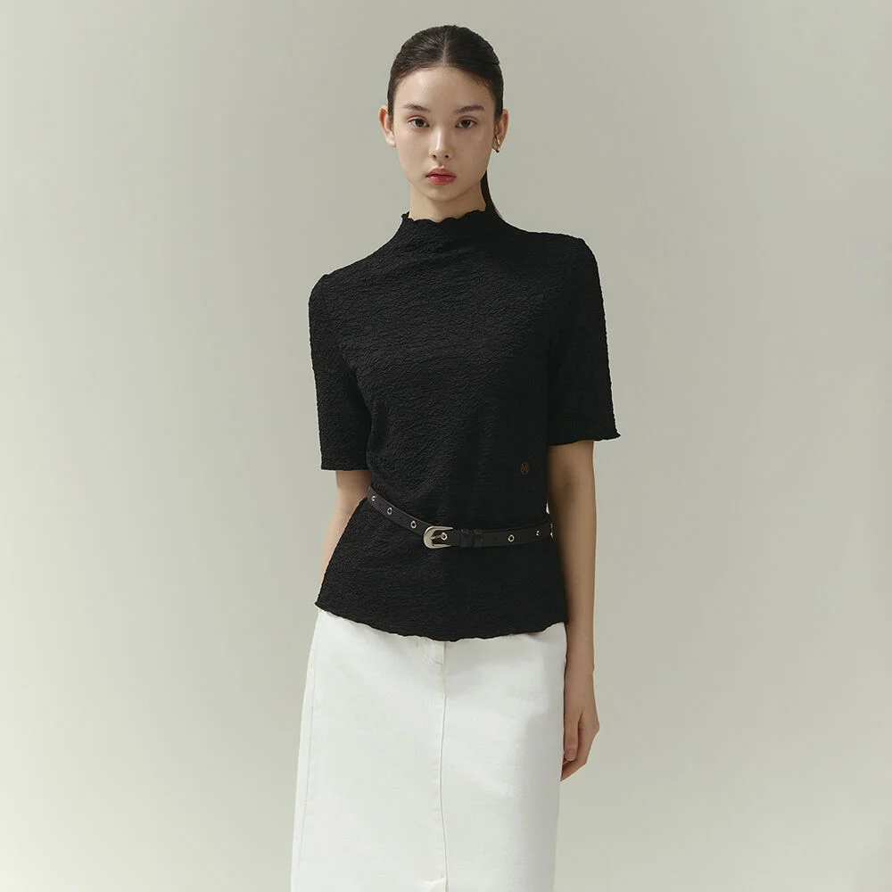 it MICHA 修身 半高領 T恤 ITP3WTS150_2colors