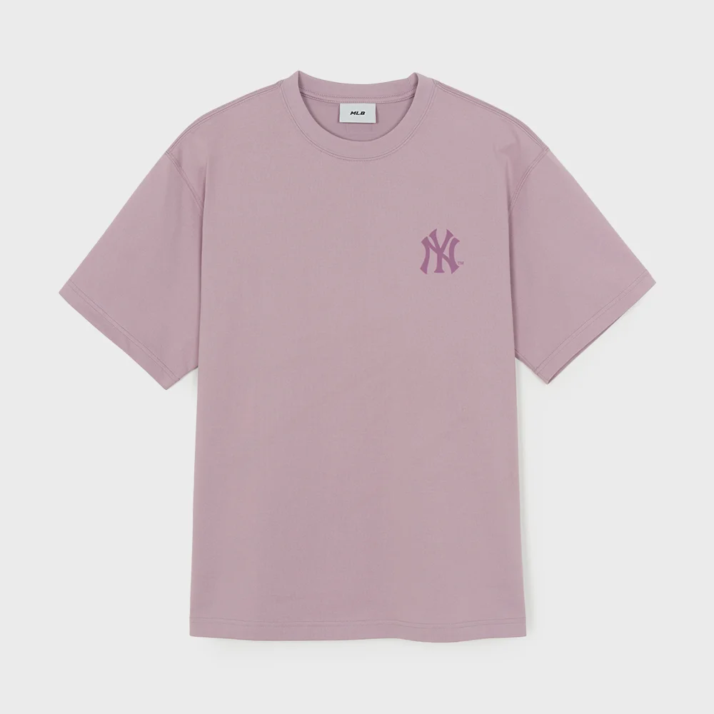 經典 Monogram Big Lux 寬鬆版型 短袖 T恤 NY (L.Lavender)