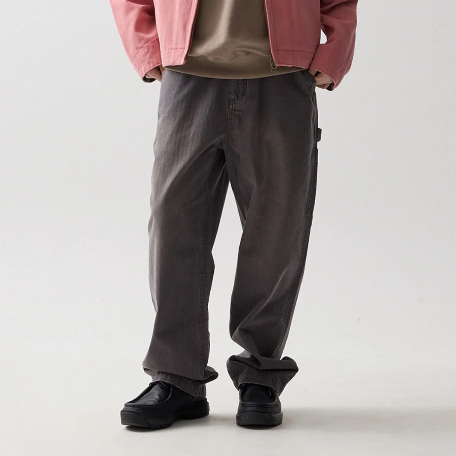 HBT WORK PANTS GREYISH PURPLE