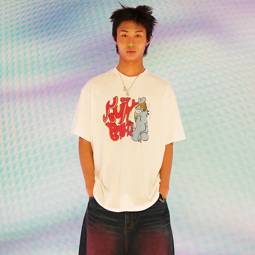 MONSTER GRAPHIC T-SHIRT_WHITE