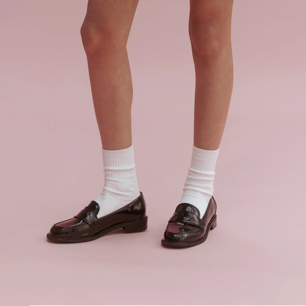HUNTER LOAFER (GLOSSY BLACK)
