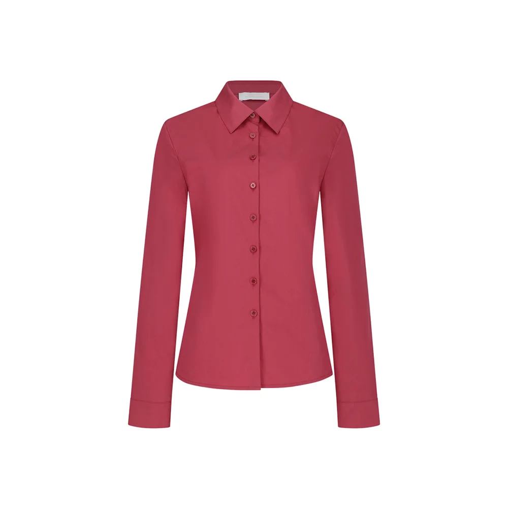 Slim shirt, Red
