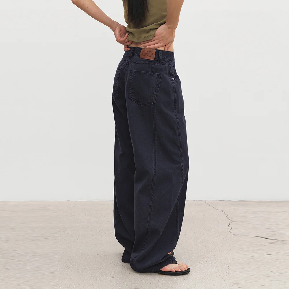 Curved denim (vintage blue)
