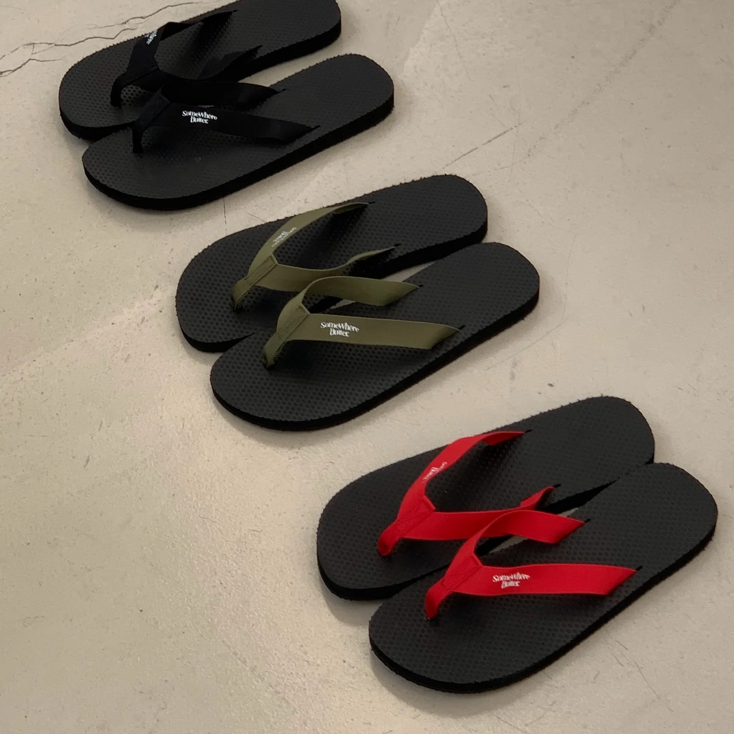 Wave Logo Flip-Flops - 3Color