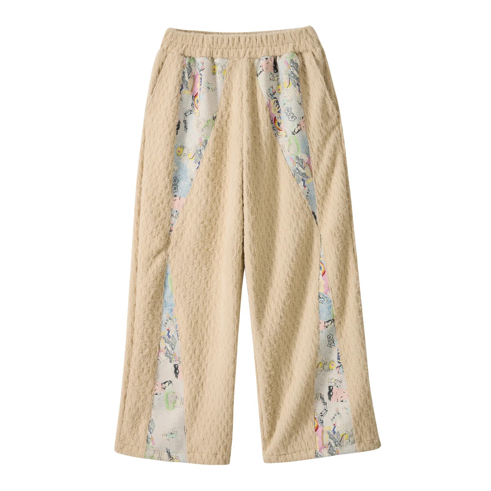 Graphic Fleece Banding Pants