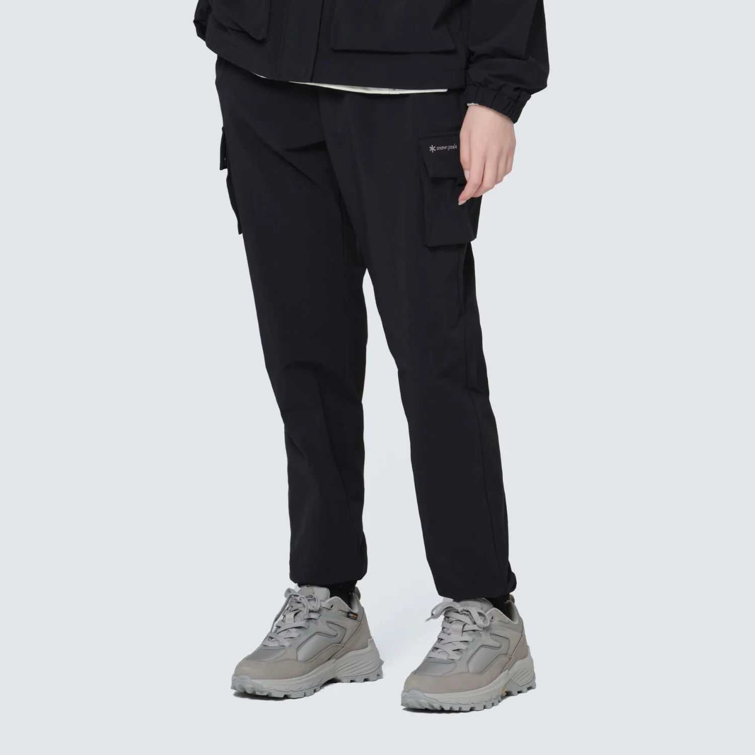 髮根 女裝 工裝 慢跑褲 褲子 Black (S24FWRPT69)