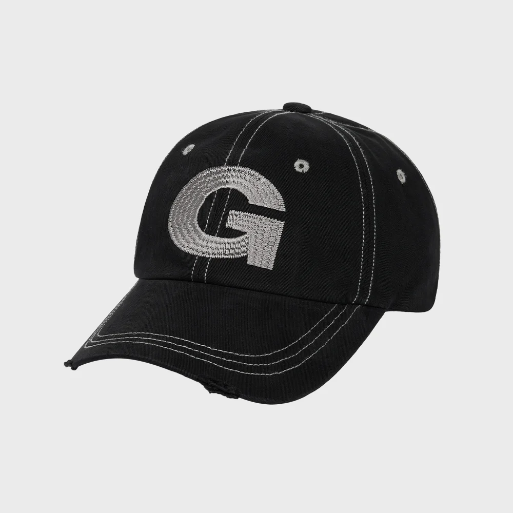 G Needlework Ball Cap (Black)