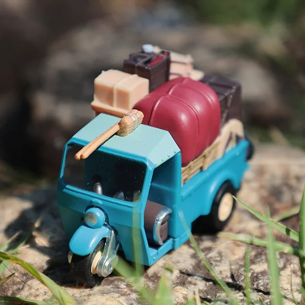 拉背鑰匙扣(龍貓 三輪車)