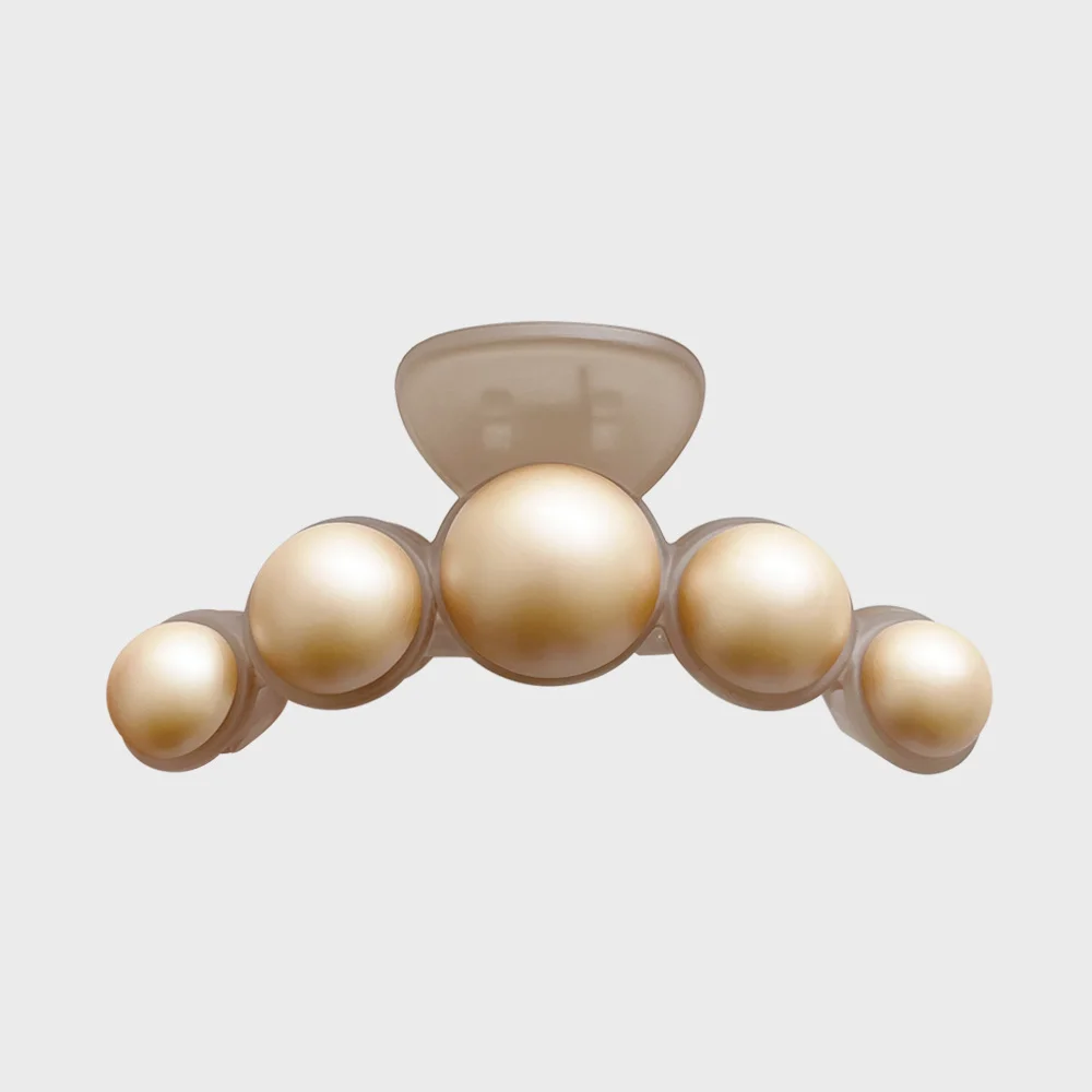 Hair Clip Matte _ CAMEL