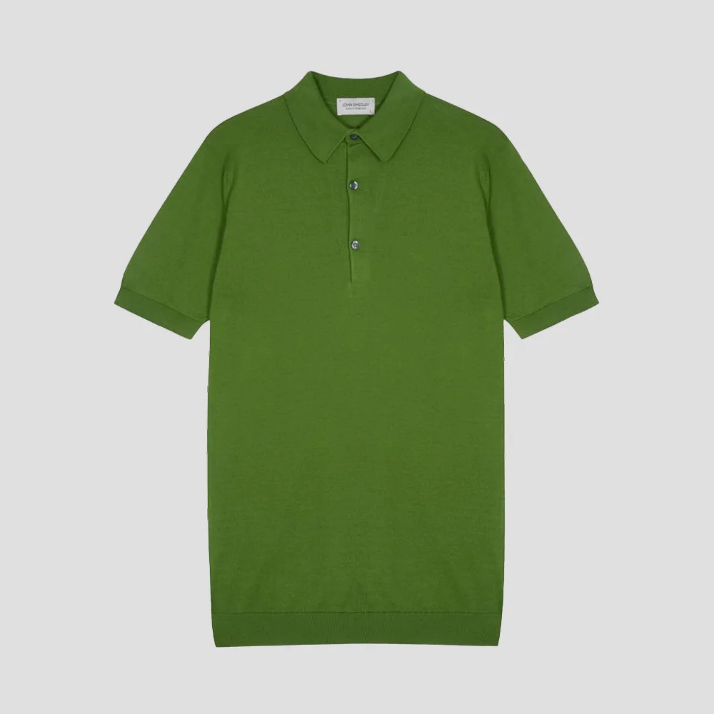 ADRIAN Sea Island Cotton Polo T-Shirt Heritage Two 11 Colors