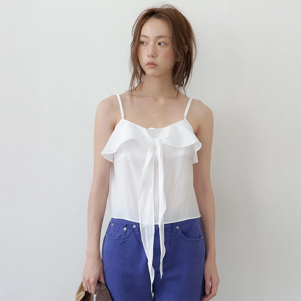 Deuce 綁帶 馬甲_Duze Bustier_Ivory