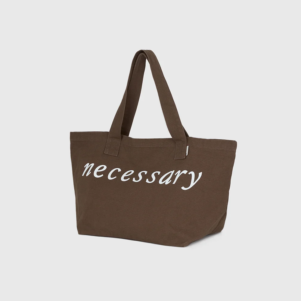 Ncssry shopper bag (Brown)